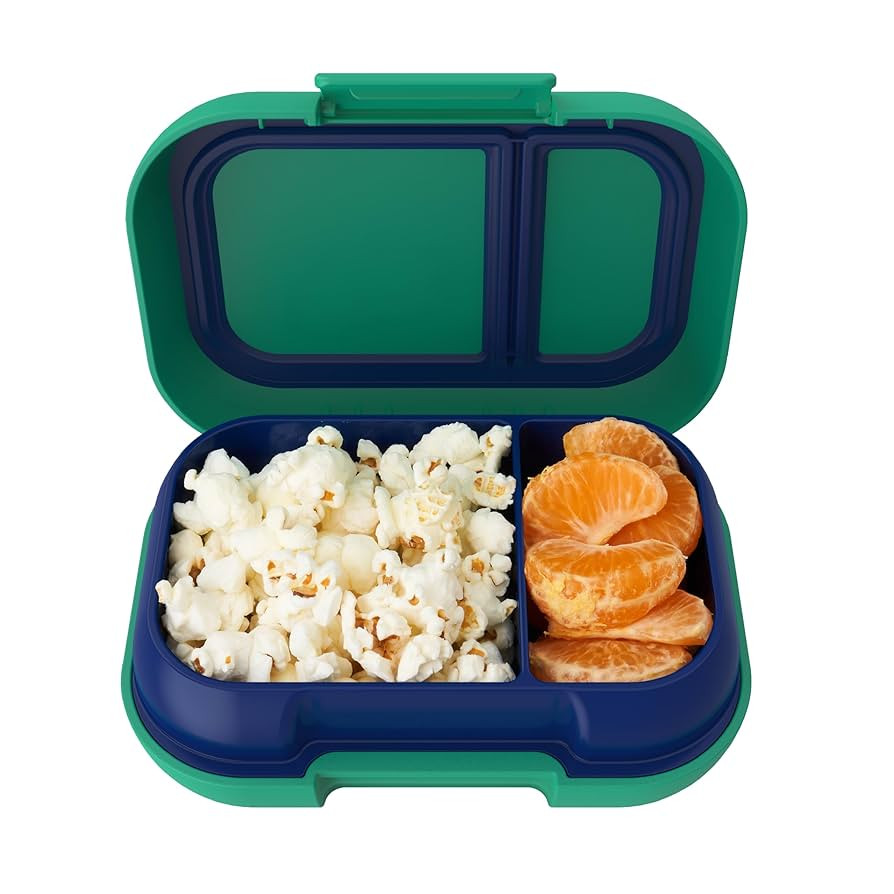 Bentgo Kids Snack - 2 Compartment Leak-Proof Bento Box Container for Snacks and Small Meals, Easy... | Amazon (US)