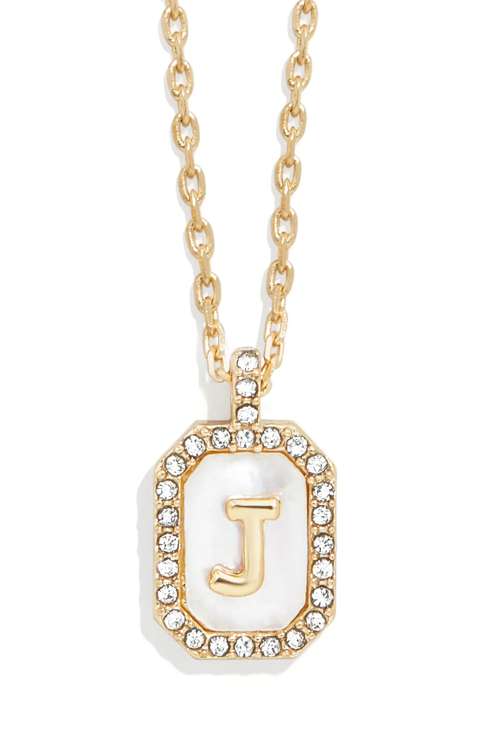 BaubleBar Initial Pendant Necklace | Nordstrom | Nordstrom