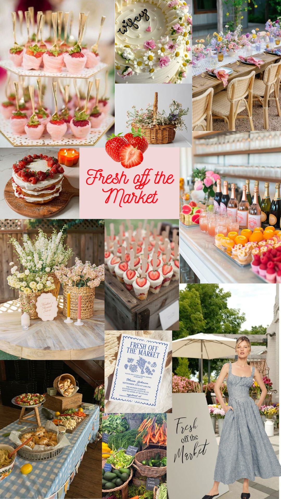 
Calling all 2025 Brides for some Bridal Shower theme ideas! If I was a Bride, these would be my favorite ideas. <33 


Celebrate the bride’s fresh new chapter with a rustic farmers' market atmosphere. Think fresh-picked flowers, handmade soaps, artisanal cheese, and local honey. Add charming touches like mini fruit tart stations or fresh lemonade served in mason jars with handpicked herbs for garnish. You can also have a "local favorites" snack table with jams, chocolates, and fresh pastries.

#freshoffthemarketbridalshower #trendybridalshowertheme 

 #LTKSeasonal #LTKParties #LTKWedding