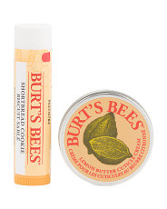 Shortbread Cookie Lip Balm & Cuticle Cream Gift Set | TJ Maxx