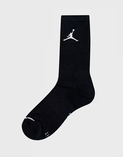 Jordan Everyday Max 3 pack socks in black | ASOS (Global)