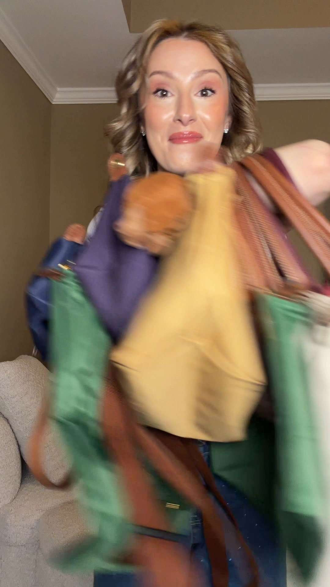 Sharing my entire Longchamp collection! Which one is your favorite? Comment TOTE & I’ll dm you the links!

Longchamp Le Pliage totes
Longchamp small
Longchamp large
Longchamp mini pouch
Longchamp my pliage signature personalized bag
