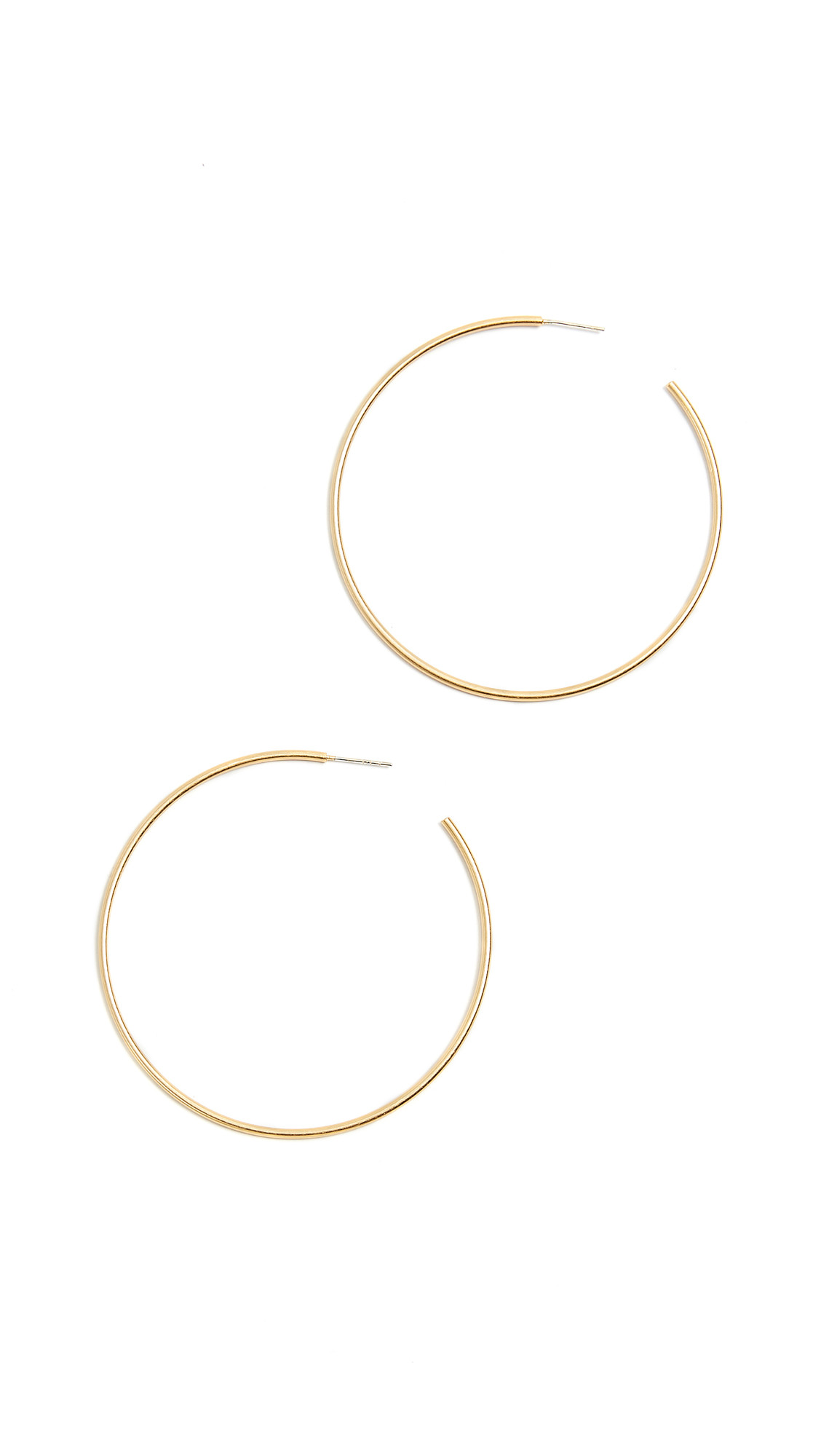 Madewell Oversized Hoop Earrings | Shopbop