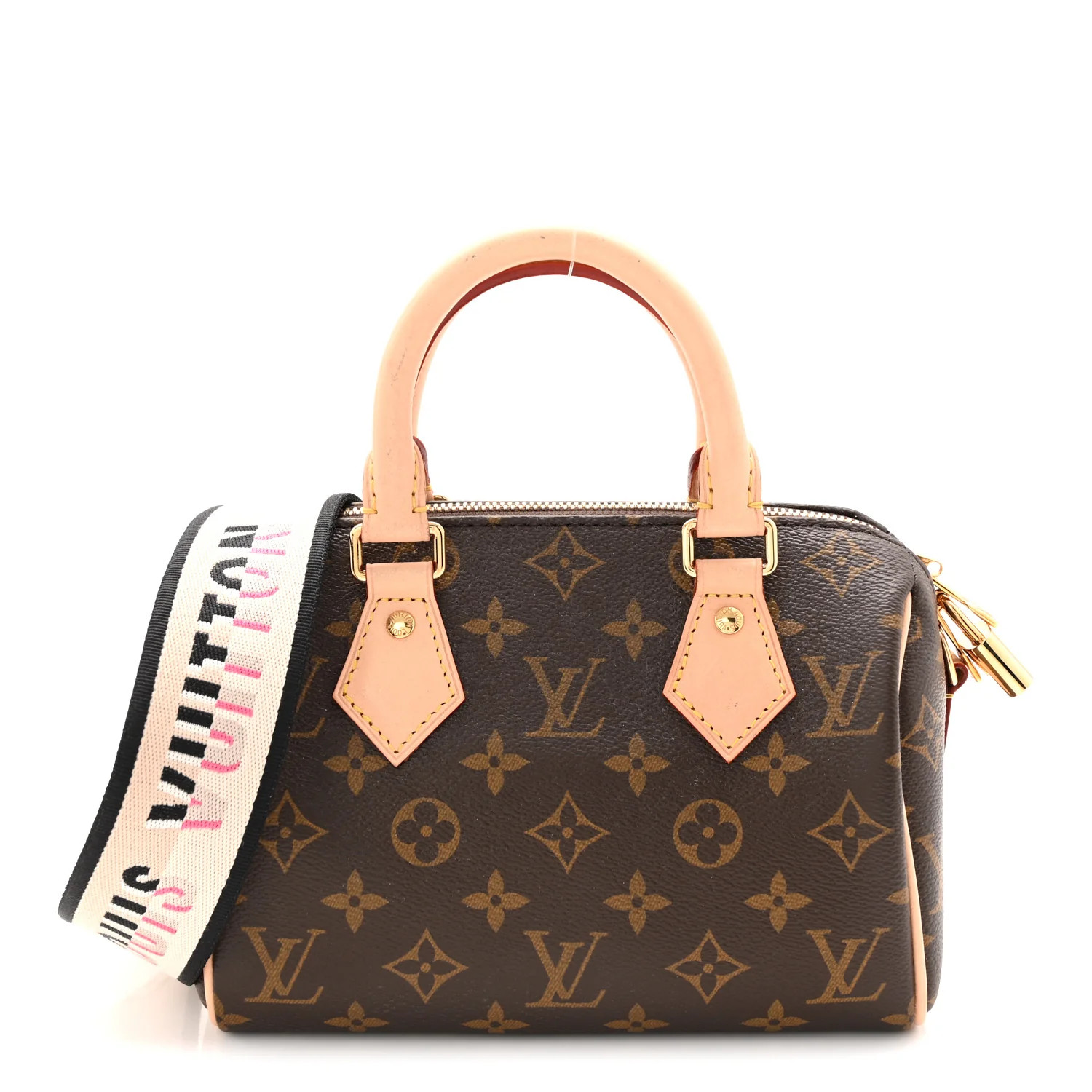 Monogram Speedy Bandouliere 20 Black | FASHIONPHILE (US)