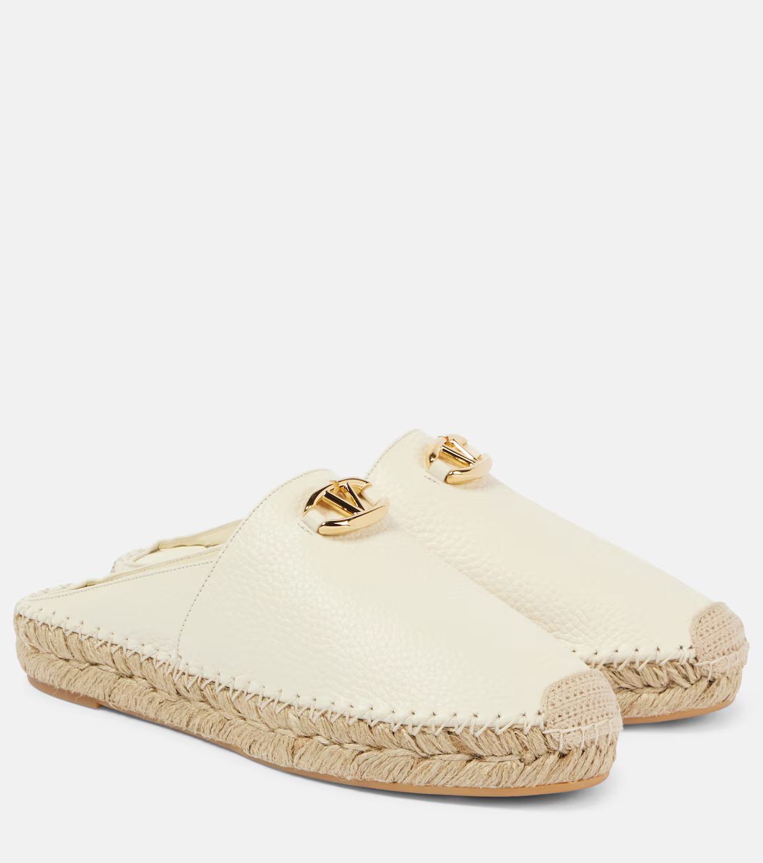 VLogo Moon leather espadrilles | Mytheresa (INTL)