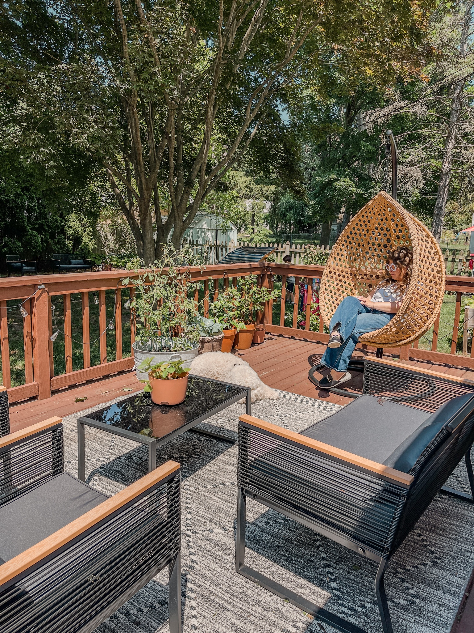 My favorite place to hang out in the backyard 



#LTKFindsUnder100 #LTKHome #LTKSeasonal