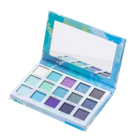 Paleta de Sombras SpotiIght Eyeshadow Luisance Blue | Shopee (BR)