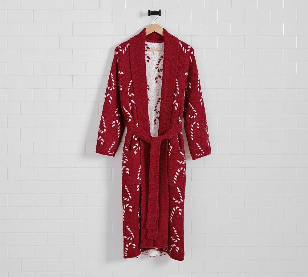 Candy Cane Jacquard Robe | Pottery Barn (US)