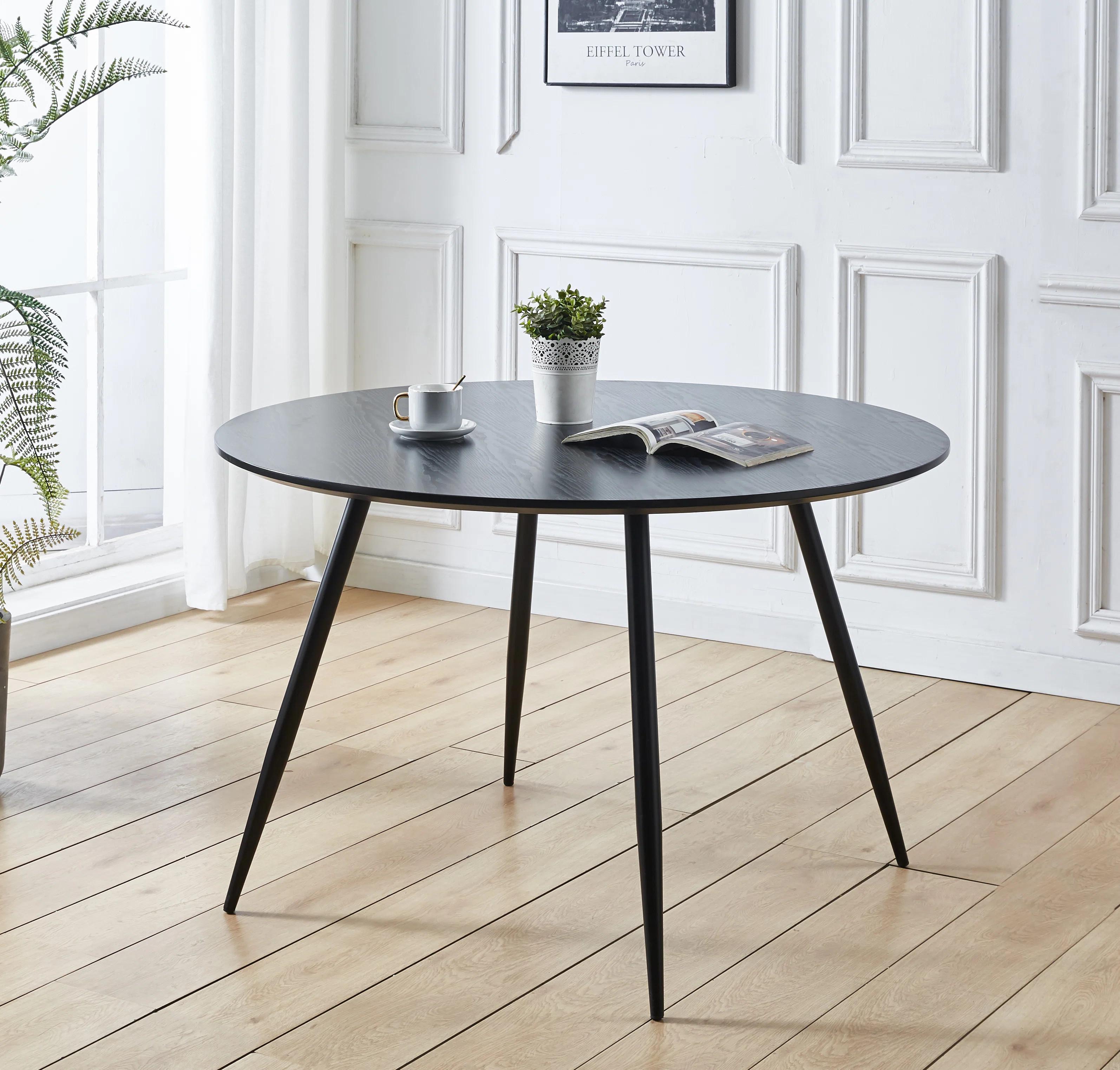 Mose Round 120Cm Dining Table | Wayfair UK