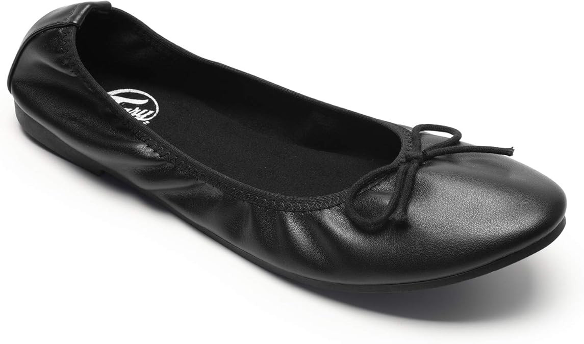 Trary Women’s Casual Slip on Bow Ballet Flats | Amazon (US)