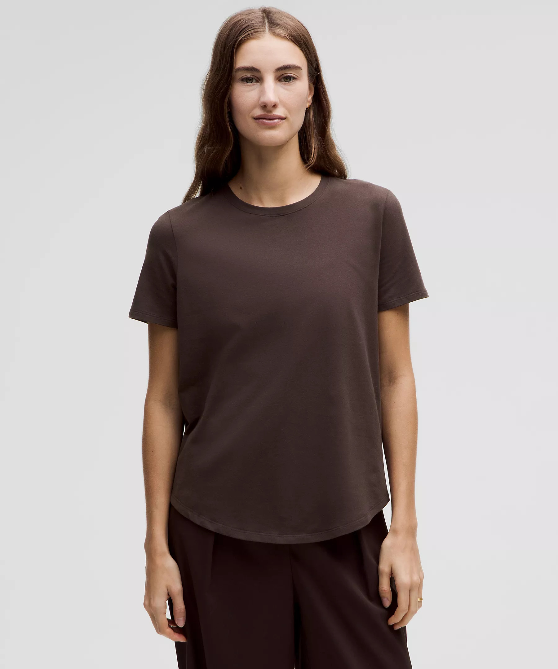 Love Curved-Hem Crewneck T-Shirt | lululemon (CA)