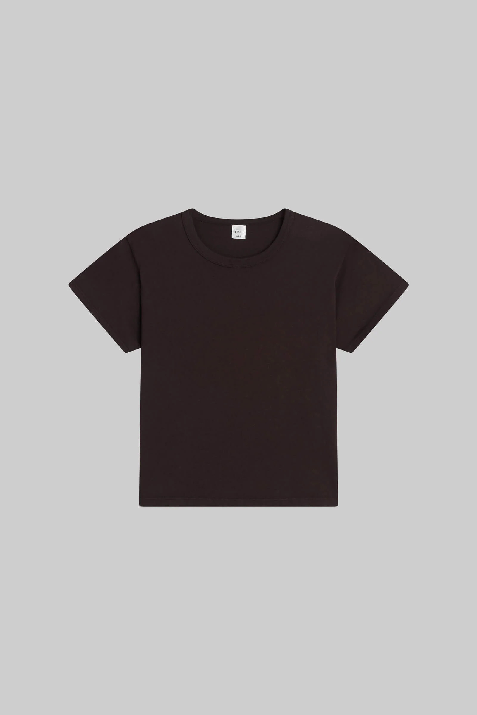 LESET The Margo in Chocolate in Cotton | LESET