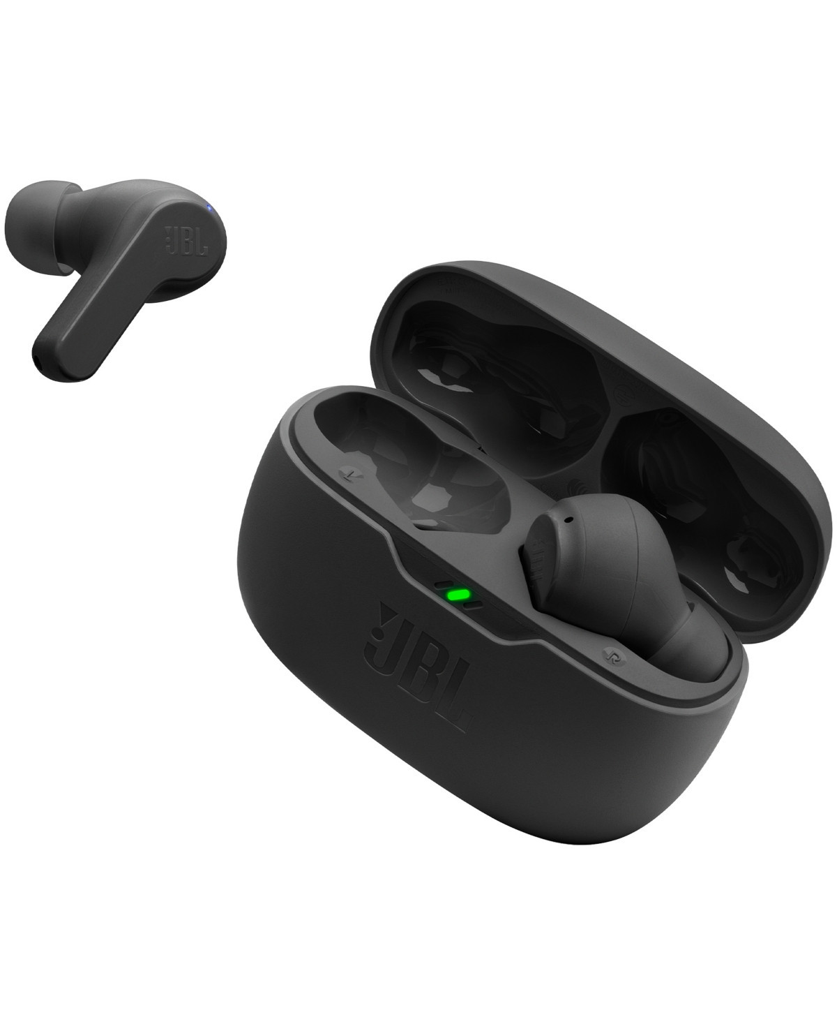 Jbl Vibe Beam True Wireless Bluetooth Earbuds, Black - Black | Macy's