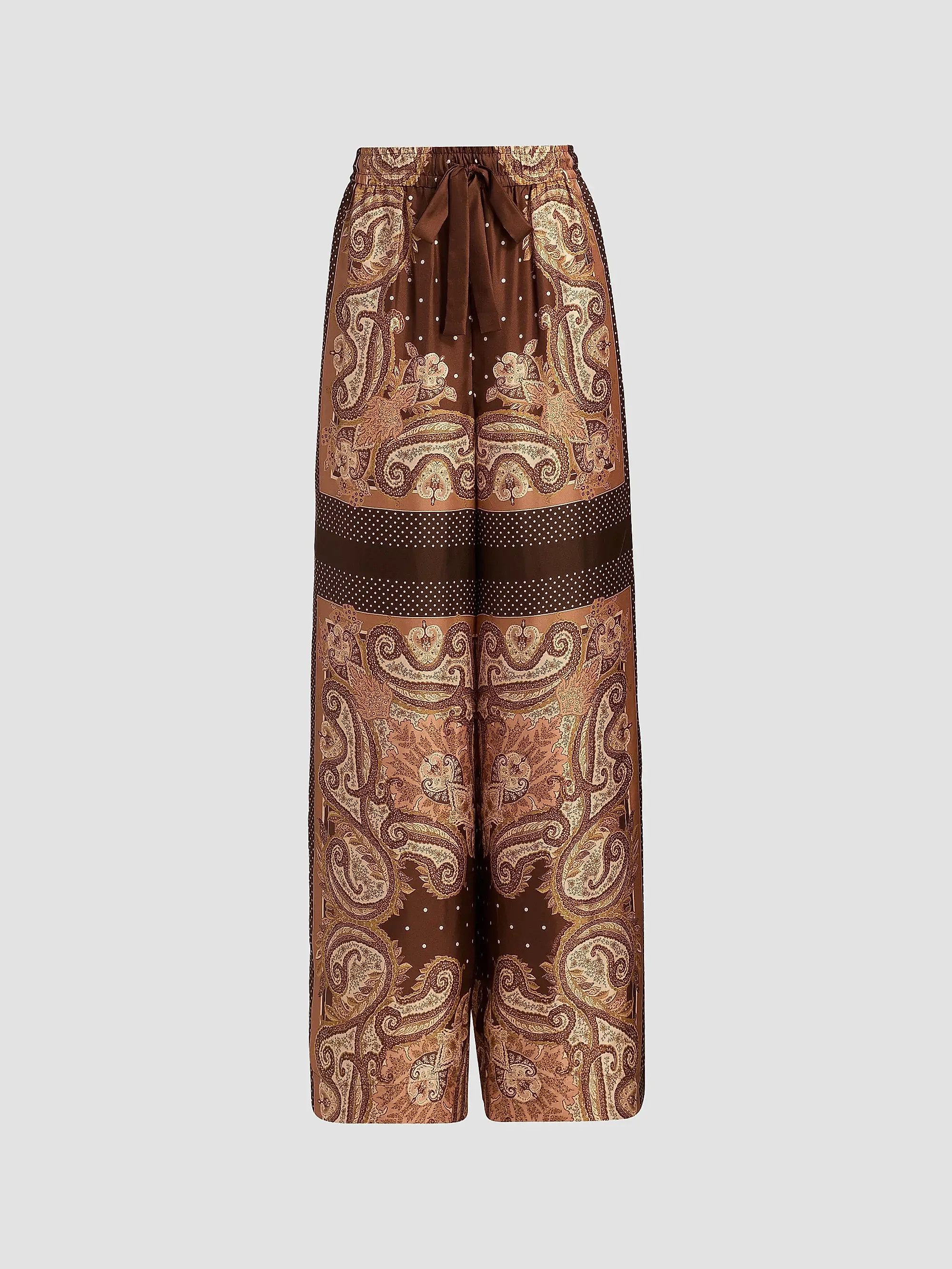 Zimmermann Luna Printed Silk Track Pants | Saks Fifth Avenue | Saks Fifth Avenue