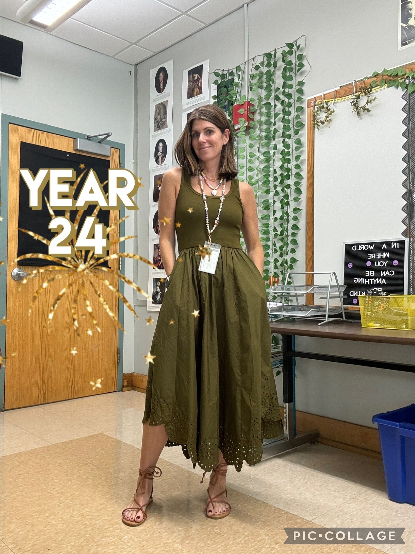 Today marked the start of my 24th year of teaching middle school!!! The song is appropriate because I am starting to count down the days until retirement- I do love my job but damn it’s exhausting! Happy #backtoschool to all my #teacherfriends #teachersofinstagram #middleschoolteacher #fall

#LTKStyleTip #LTKSeasonal #LTKFindsUnder50
