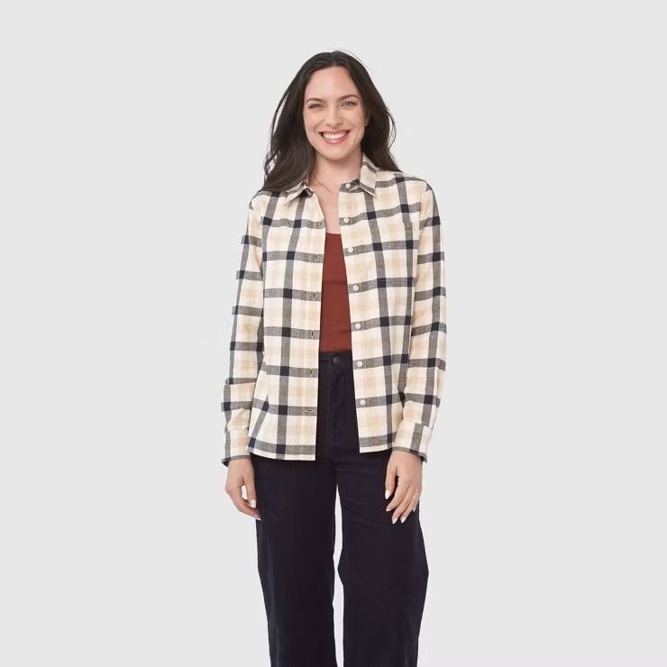 United By Blue Women's Long Sleeve Flannel Shirt | Target