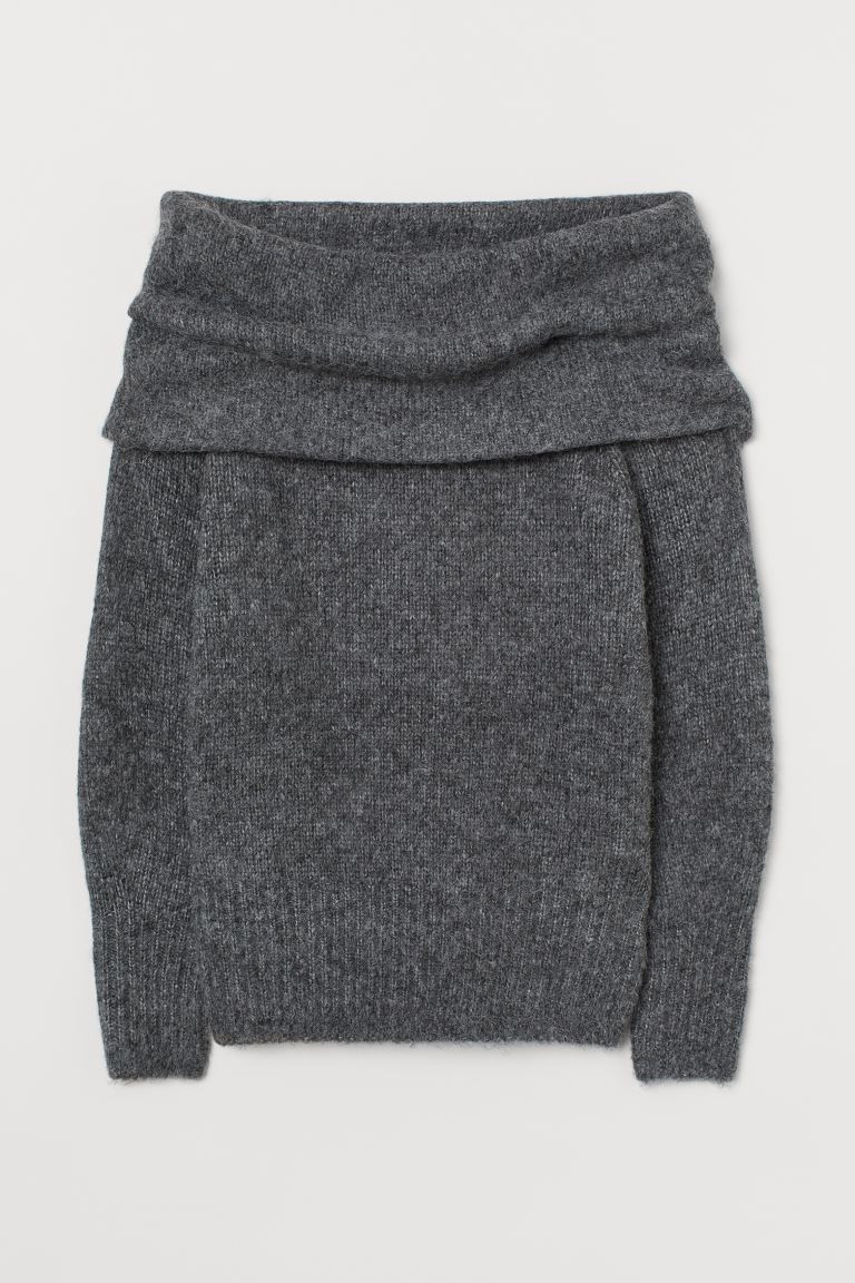 Off-the-shoulder Sweater | H&M (US + CA)