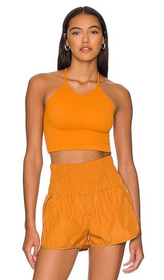 x FP Movement Cropped Run Tank in Russet Orange | Revolve Clothing (Global)