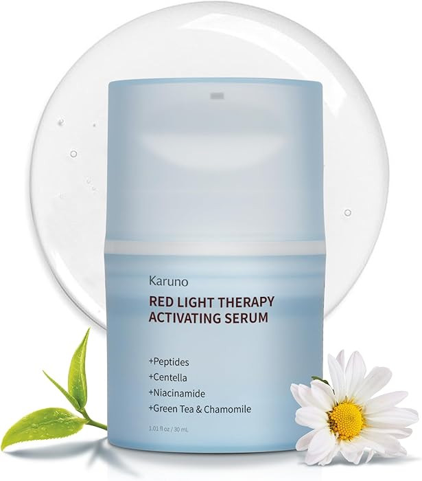 Red Light Therapy Activation Serum for Face – Activation & Hydration Booster for LED Mask, Micr... | Amazon (US)
