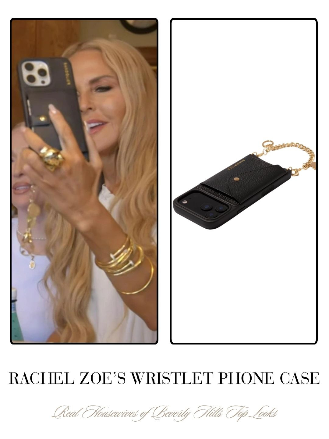 Rachel Zoe's Wristlet Phone Case 

 