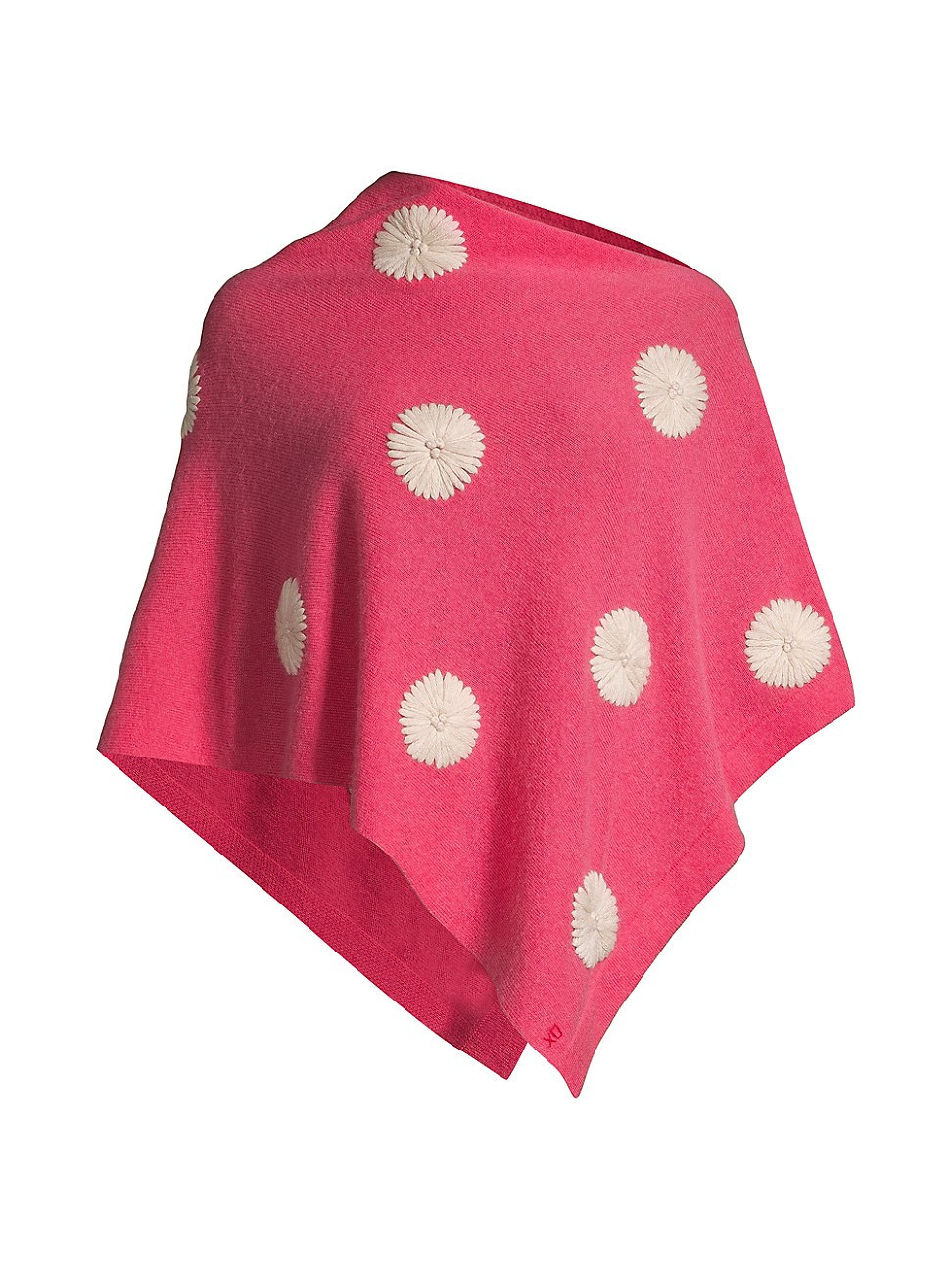 Women's Le Petit Wool-Cashmere Poncho - Pink Oyster | Saks Fifth Avenue