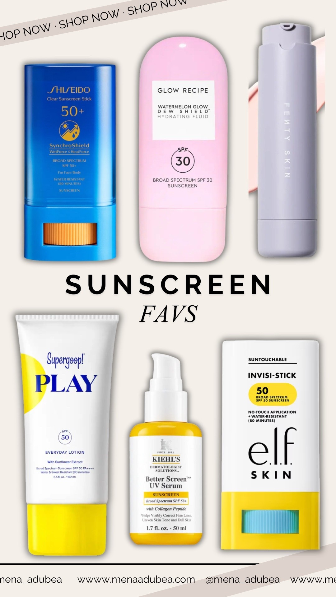 SPF is a must! Here are some of my favs that I’ve been using recently! 

#LTKFindsUnder50 #LTKStyleTip #LTKBeauty