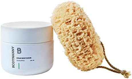 Amazon.com: BODYNANNY Eucalyptus Body Scrub with Sponge Set : Beauty & Personal Care | Amazon (US)