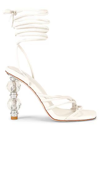 Bijouxx Sandal in Ivory Silver | Revolve Clothing (Global)