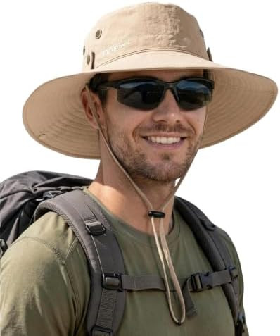 FURTALK Sun Hats for Men Fishing Hat UPF Protection Wide Brim Bucket Hat | Amazon (US)
