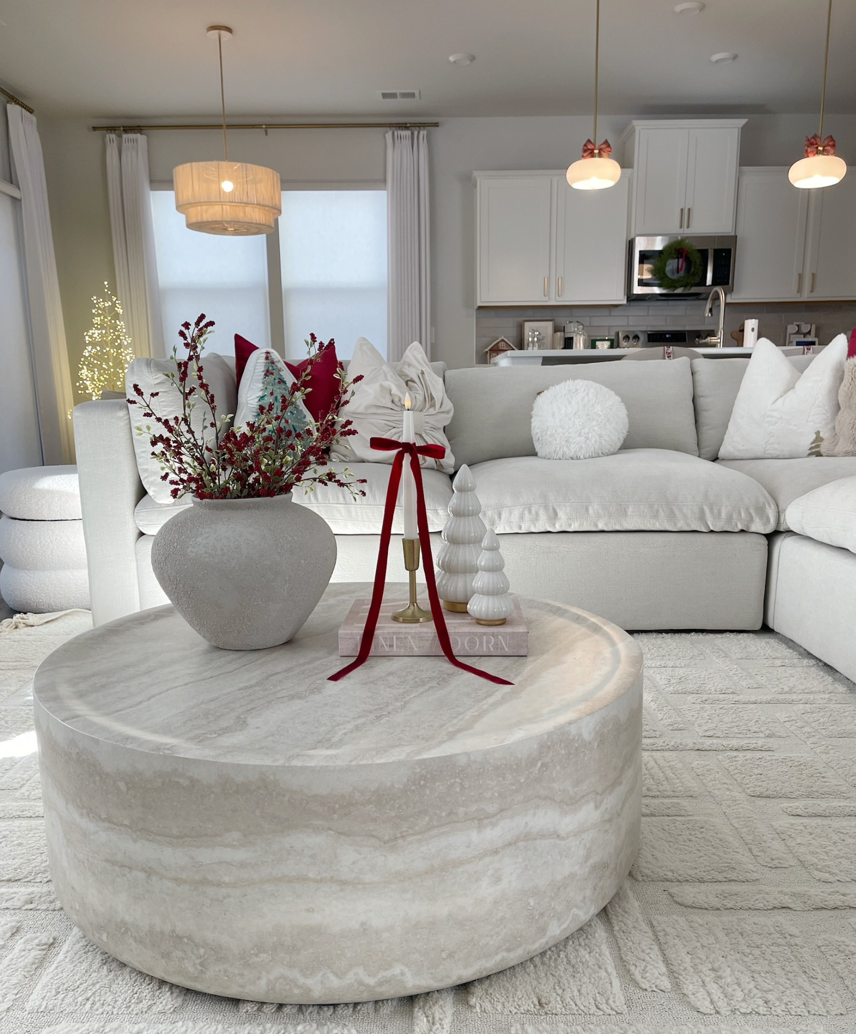 Christmas console table styling 

#LTKSeasonal #LTKHoliday #LTKHome