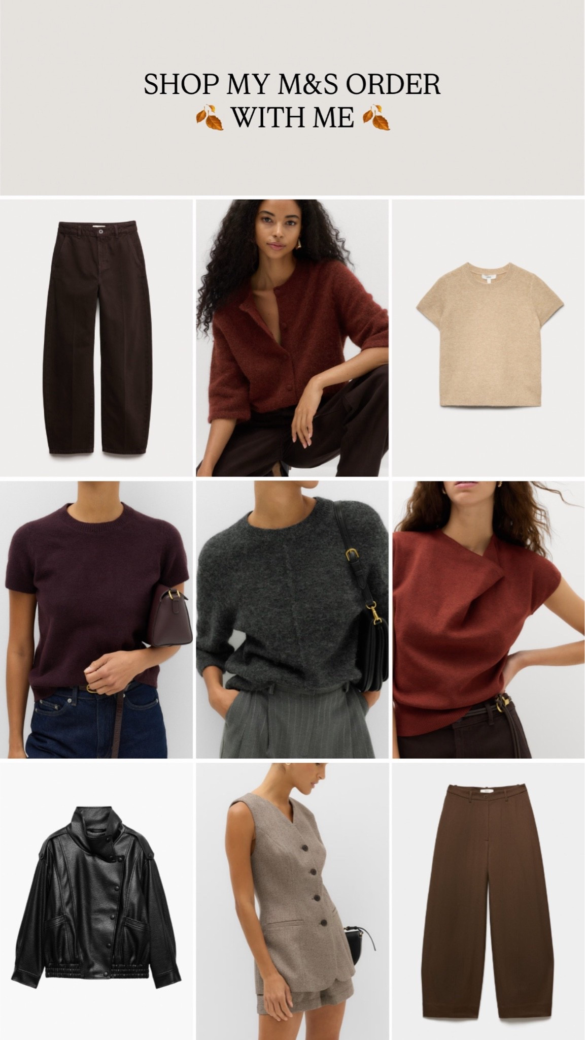 Shop my first autumn M&S order with me! 🤎🍂

#LTKautumn #LTKeurope #LTKstyletip