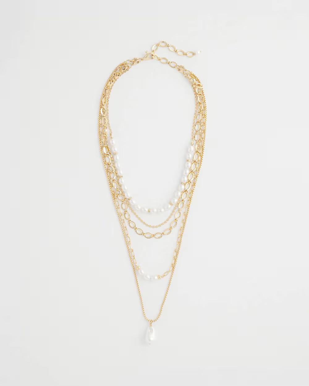 Convertible Pearl Multistrand Necklace | Chico's