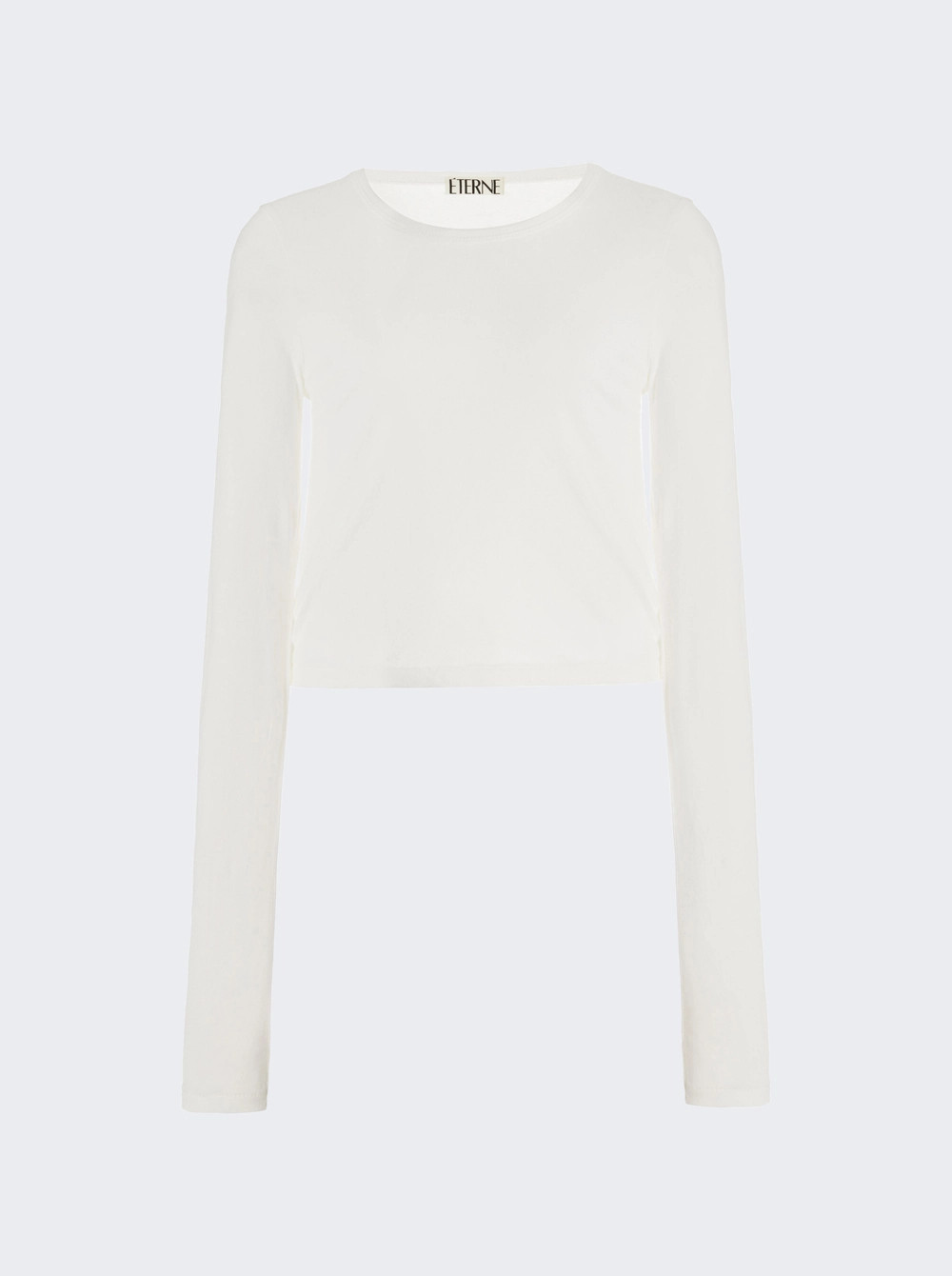 Long Sleeve Baby Tee Ivory  | The Webster | The Webster