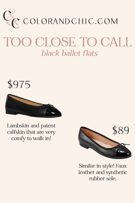 Two flats that are very similar and versatile for workwear and more! 

#LTKstyletip #LTKshoecrush