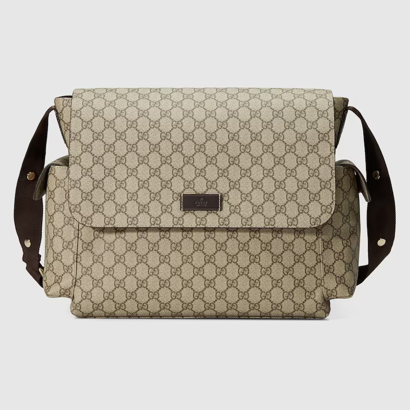GUCCI GG Plus Diaper Bag, Beige, GG Canvas | Gucci (US)