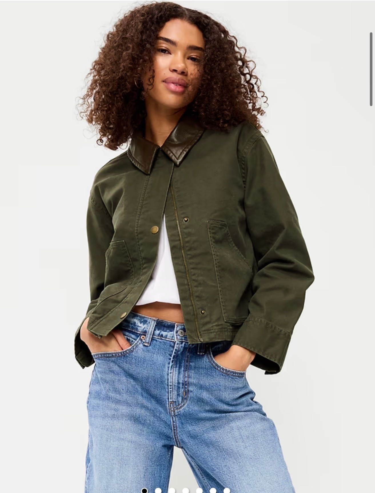 Old navy barn jacket for fall!