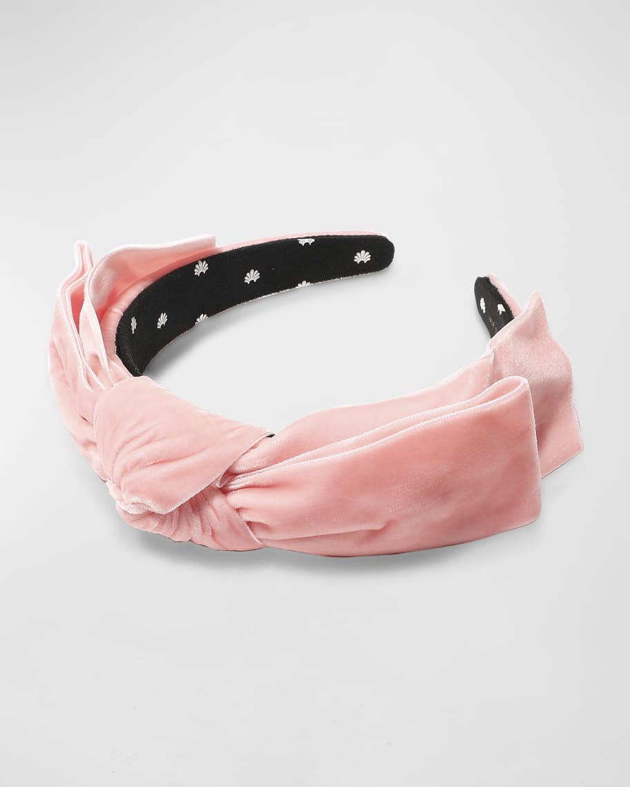 Lele Sadoughi Shirley Wide Ribbon Headband | Neiman Marcus