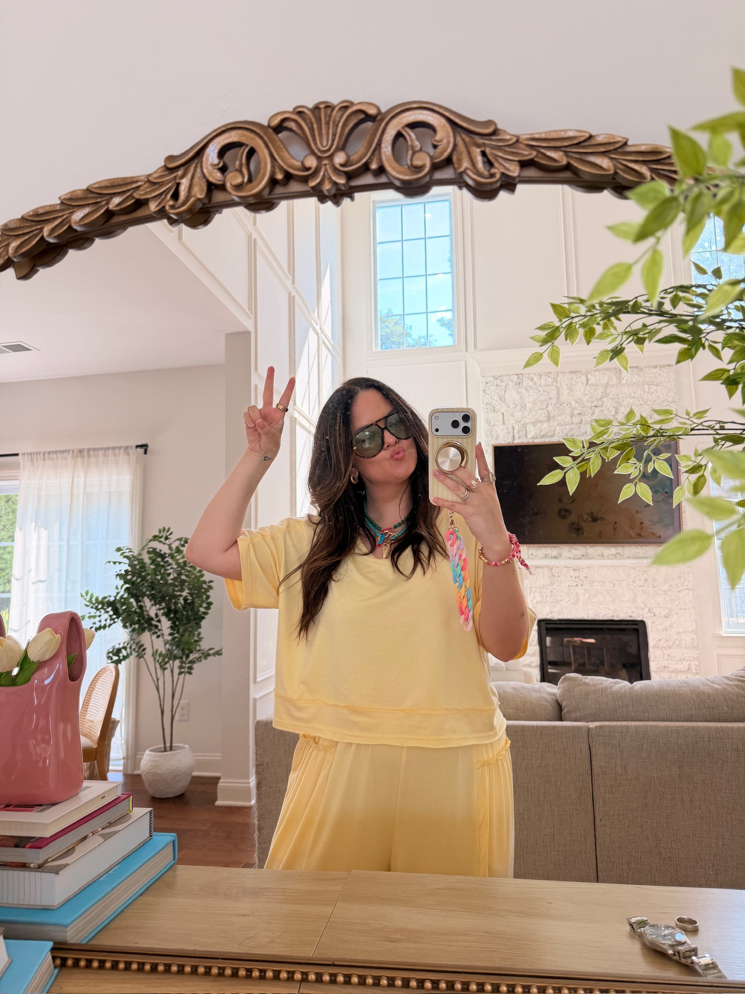 wearing an XL 

 #LTKSeasonal #LTKMidsize