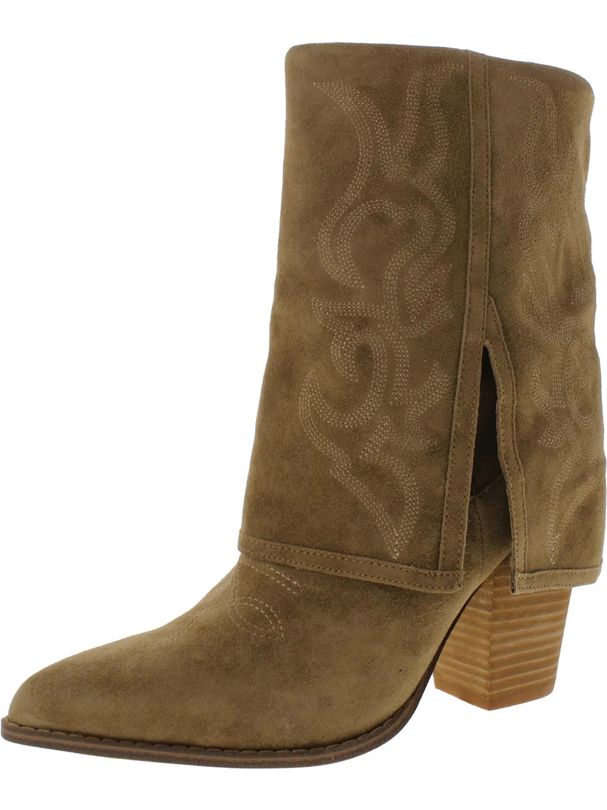 Layne Womens Suede Pointed Toe Cowboy, Western Boots | Shop Simon