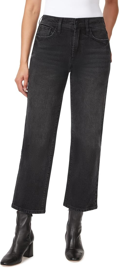 kensie Jeans for Women The Mila High-Rise Relaxed Straight 27-Inch Inseam. Sizes 0-14 | Amazon (US)