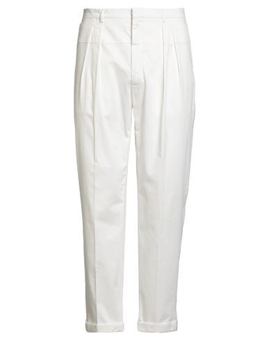 Gabriele Pasini Man Pants White Size 30 Cotton, Elastane | YOOX (US)