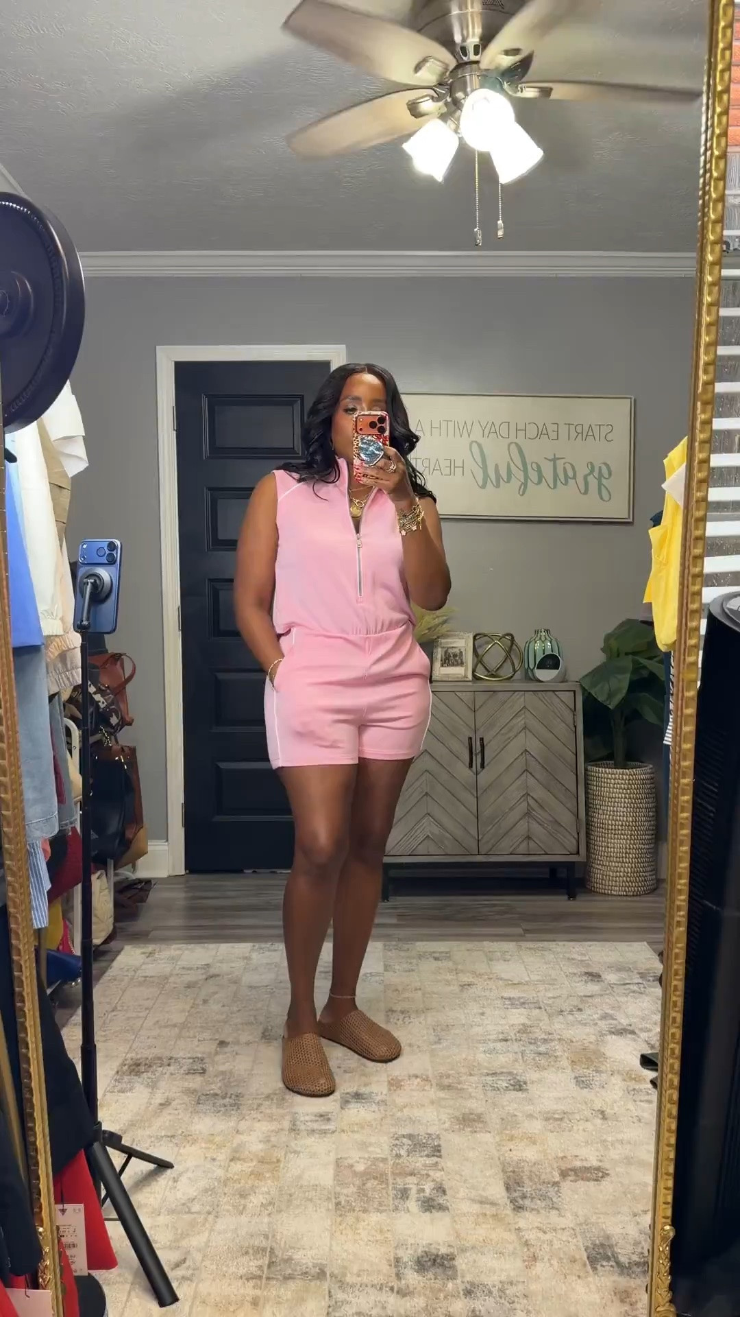 The SPANX-inspired look for less from Amazon! These are under $60, while the SPANX version is around $150—and y’all, the fit is GOOD! 🙌🏾 Choose from shorts or long pants with a funnel-neck or V-neck design. They come in several gorgeous colors and sizes XS–XL.

Perfect for travel, errands, lunch dates, casual Fridays and everyday mom life! I’m wearing a size Medium.

Which color and style are you grabbing? 👇🏾

SIZING REFERENCE: 5’5”, 165 lbs, size 10 | Wearing Medium

#AmazonFashion #JumpsuitStyle #FashionOver40 #AffordableFashion #AmazonFinds

#LTKootd #LTKOver40 #LTKMidsize