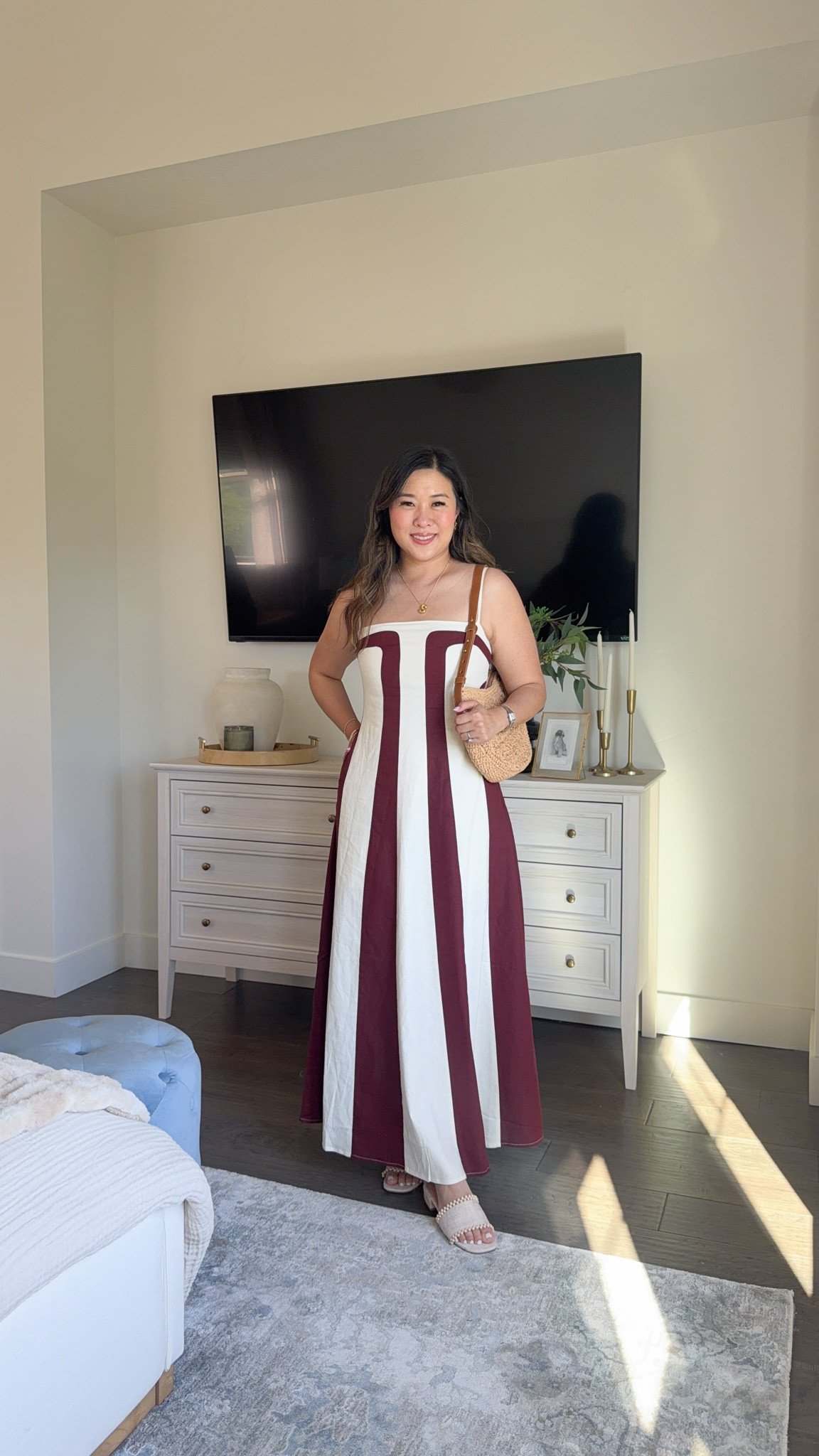 Macys summer outfit // striped maxi dress // resort wear // beach vacation 

Wearing a small

#LTKootd #LTKSeasonal #LTKPetite