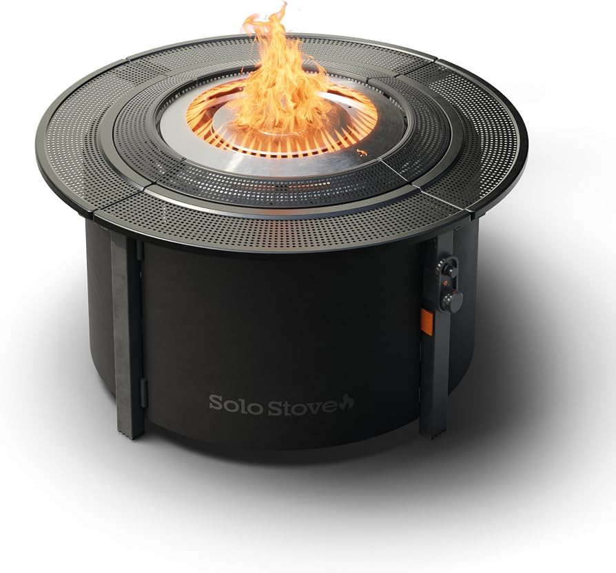 Solo Stove Infinity Flame Propane Fire Pit | Outdoor Gas Fire Pit Table, Smokeless Signature Flam... | Amazon (US)