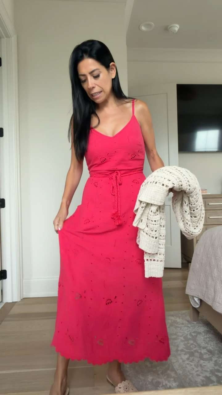 LOVE this Target dress for Summer! I always end up throwing a cardigan on top🥰

All linked!



Summer outfits, summer dresses, embroidered, openwork cardigan, maxi dress, slides, sandals, affordable, carla.bushey 

 #LTKootd #LTKSeasonal