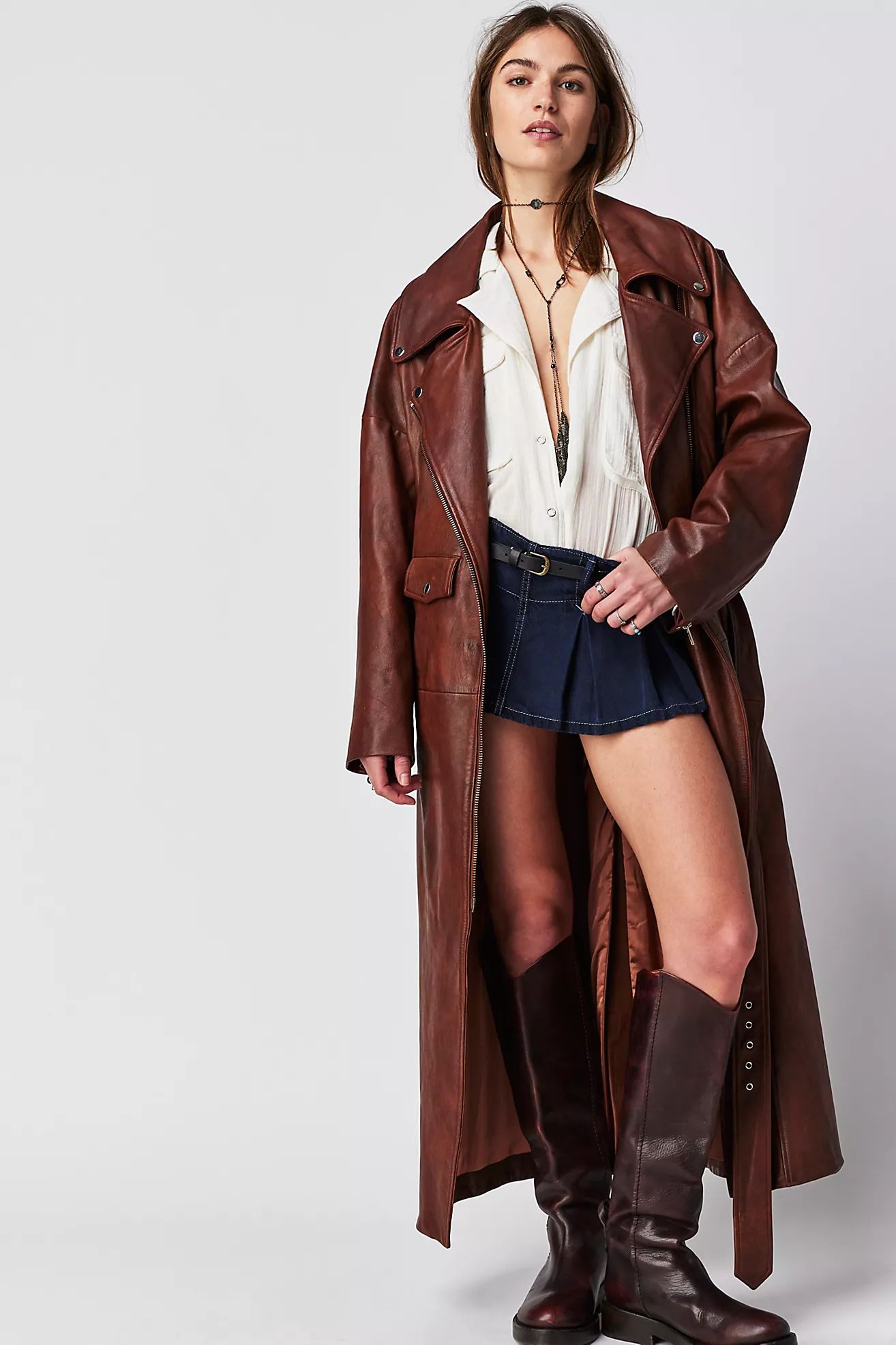 Paris Bank Moto Trench | Free People (Global - UK&FR Excluded)