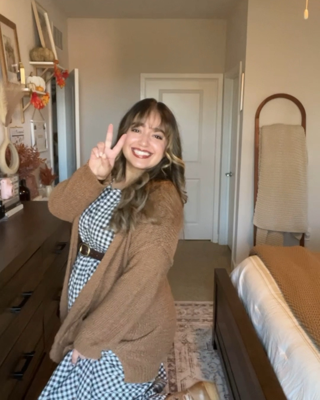 Heading to the farm after church, but this Pinterest-inspired look could totally work for Thanksgiving too! Changed out the Sandals in this look for my cowboy boots because why not ☺️🍂✨ I think day 3 outfit of 30  came out soo cute 🥰
.
.
.
#creatorsearchinsights #fallfashion #fallaesthetic #fallvibes #falloutfits #thanksgiving #thanksgivingoutfit #outfitideas #pinterestaesthetic #pinterestinspired #fall2024 

#LTKStyleTip #LTKFindsUnder50 #LTKSeasonal