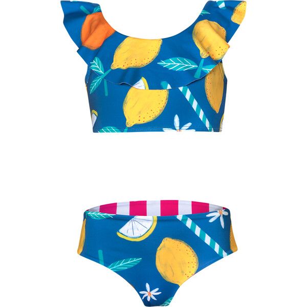 Two-Piece Ilana Bikini, Citrus - Pepita & Me Swim | Maisonette | Maisonette