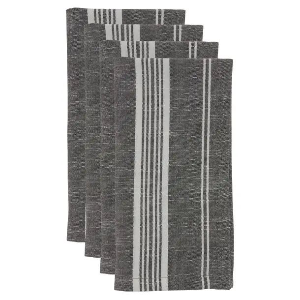Amadi Cotton Striped Square Napkin (Set of 4) | Wayfair North America