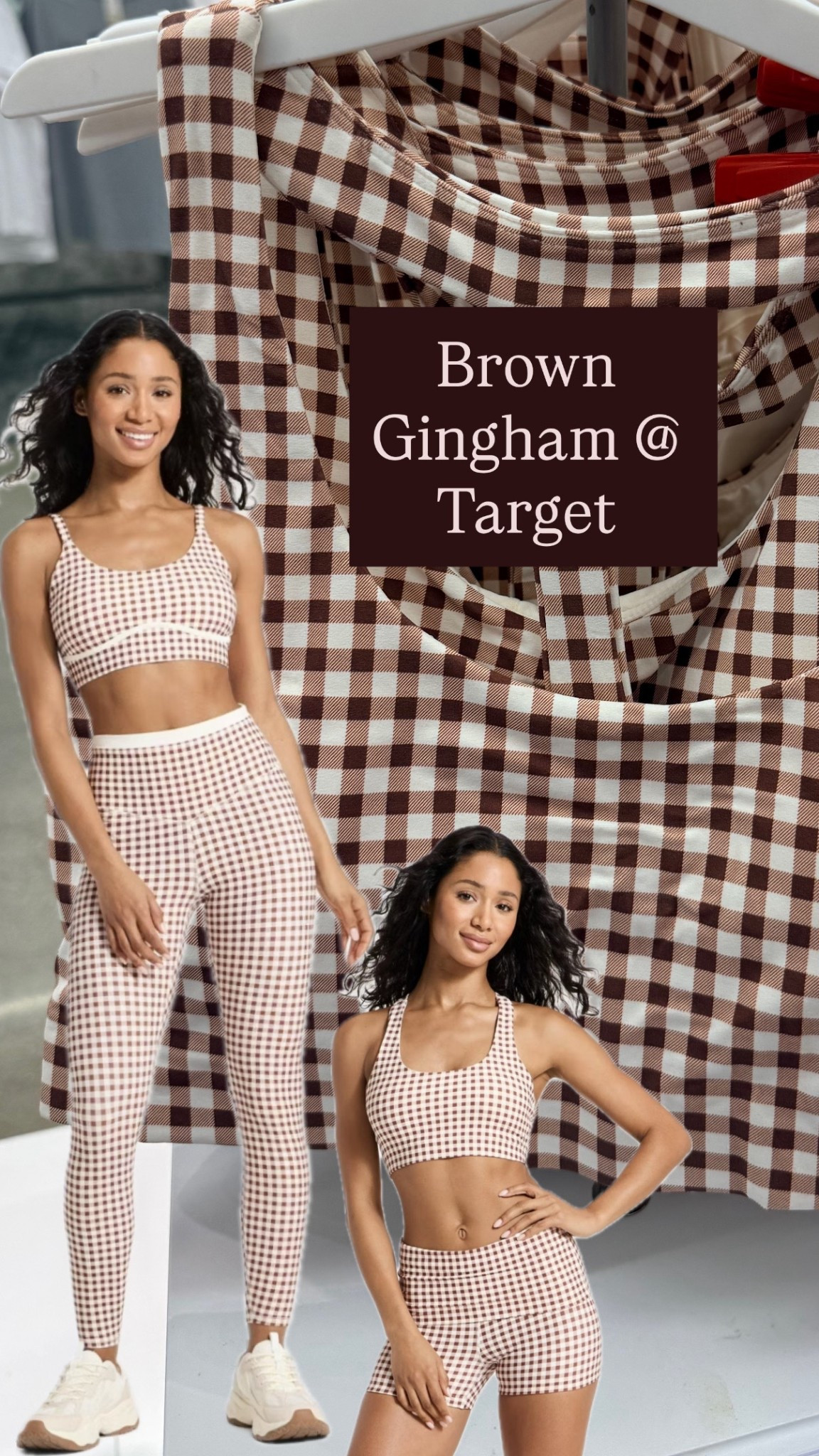 The perfect brown gingham at @Target  works for springs and autumns